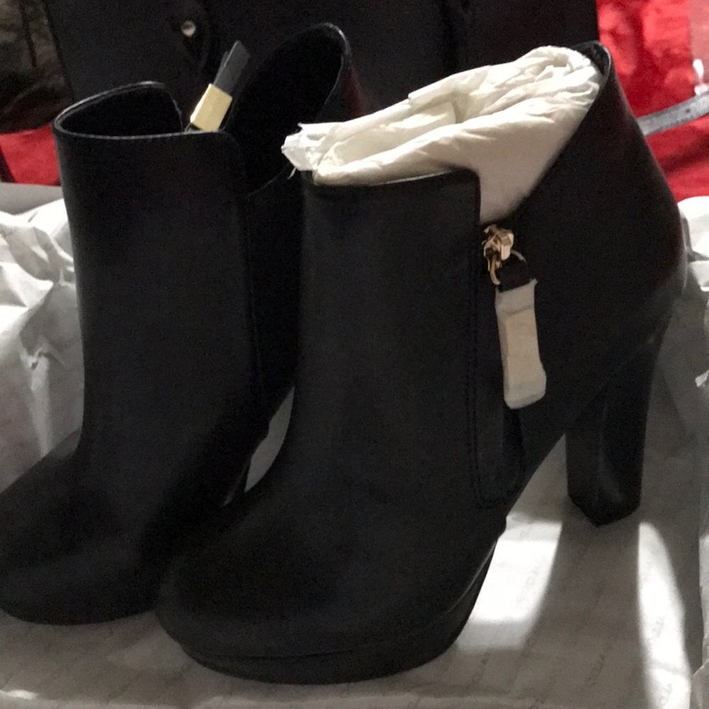Black Brand New Aldo Booties